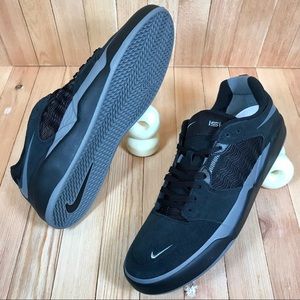Nike SB Ishod Wair Black Smoke Grey Skate Shoes